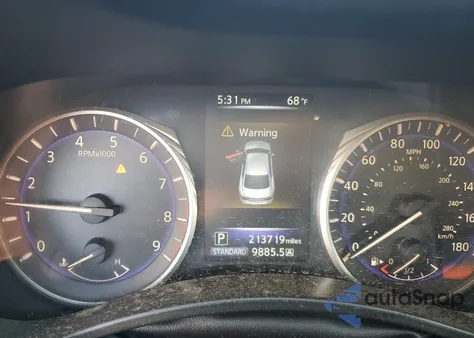 2014 Infiniti Q50 Base из США, поврежденный, VIN JN1BV7AP0EM674361